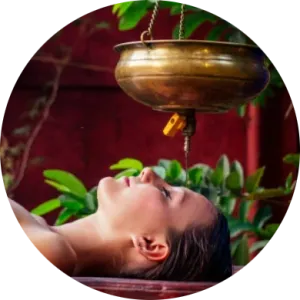 Massage ayurvédique Shirodhara